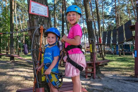 Zalew Kryspinów i Park Linowy Linolandia Powsinogi