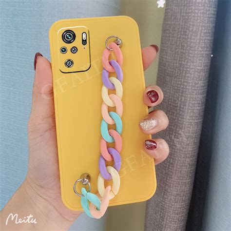 Ready Stock เคสโทรศัพท์ Xiaomi Redmi Note 10 10s Mi Poco M3 Pro 5g 4g Handphone Casing Rainbow