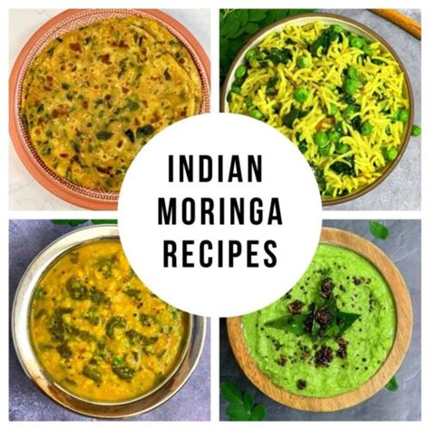 Moringa Recipes Indian (Drumstick Leaves) - Indian Veggie Delight