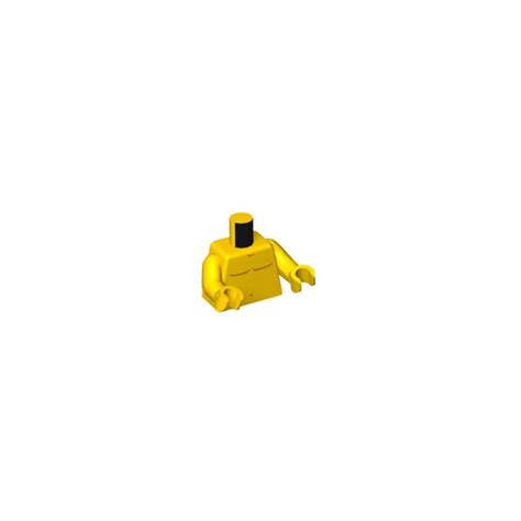 Lego Sudsy Simon Naked Torso With Toy Duck Tattoo On Back