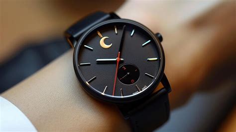 Premium Photo Stylish Wristwatch With Minimalist Design