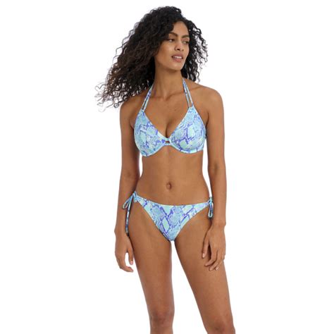 Freya Komodo Bay Halter Bikini Top Aqua Sugar And Spice Lingerie