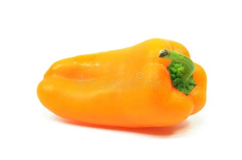 Pimenta Amarela Doce Isolada Foto De Stock Imagem De Sino Inteiro