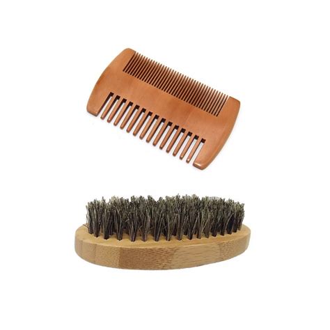 Pocket Beard Comb & Brush Combo - Beard Roots