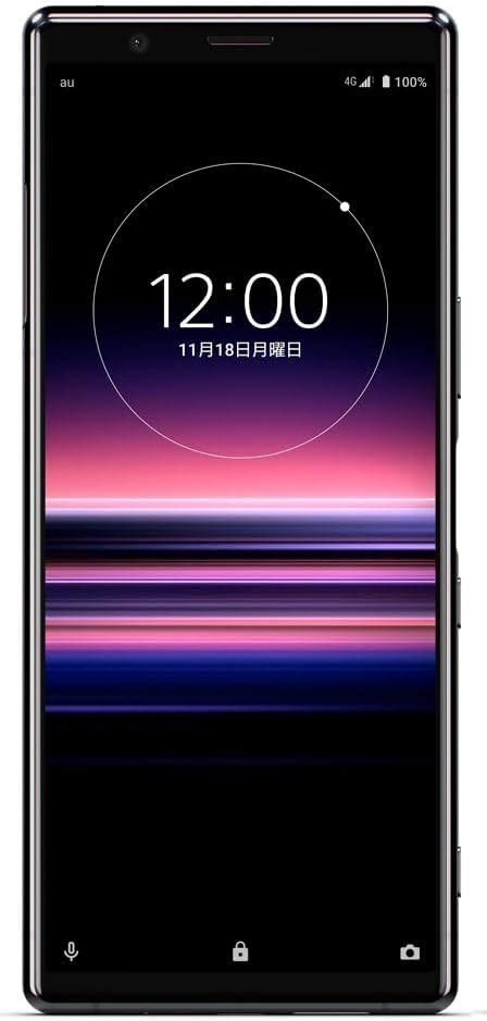 Amazon 【中古】bランク 【やや傷や汚れあり】 Simロック解除済み 元au Xperia 5 Sov41 ブラック ネットワーク