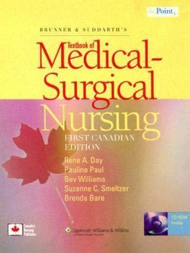 Brunner And Suddarth S Textbook Of Medical Surgical Nursing Canadian