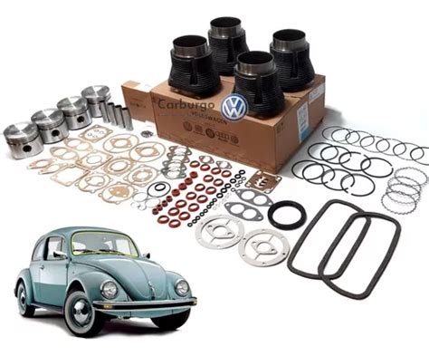 Kit Motor Camisa Pist O Juntas Origi Fusca Kombi Antigo