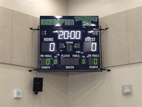 Gymnasium Scoreboard Forum Athletic Products Inc