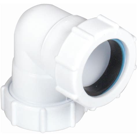 Hunter Wp121 Compression Waste Elbow 90 Deg 40mm White