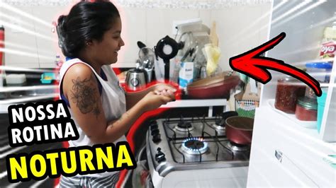 NOSSA ROTINA DA NOITE NA CASA NOVA FAZENDO PANQUECAS Casal Jovem