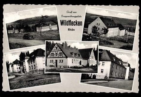 Ansichtskarte Postkarte Wildflecken in der Rhön Häuser akpool de