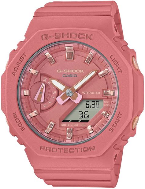 Casio Unisex Analog Digital Quarz Uhr Mit Kautschuk Armband GA 2100