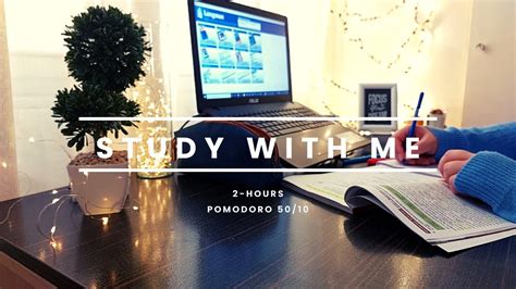 Hours Study With Me Background Noise No Music Pomodoro