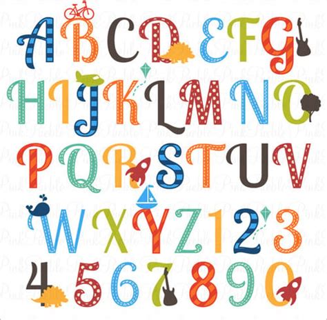 Designer Stylish Alphabets A To Z