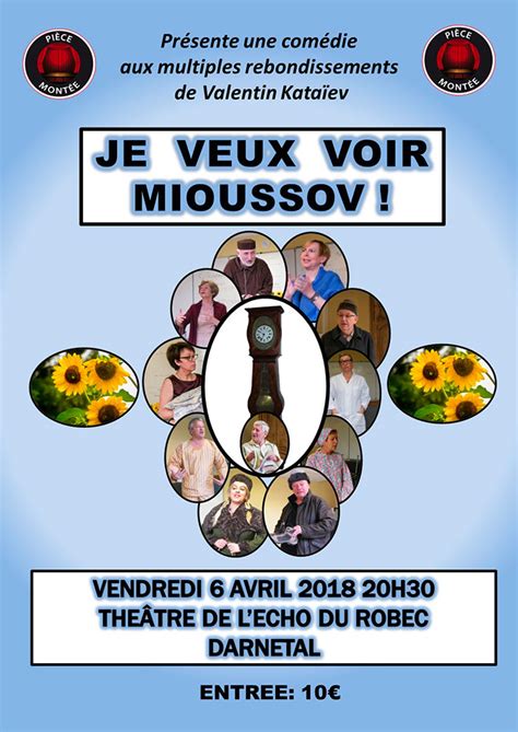 Je veux voir Mioussov Théâtre l Echo du Robec