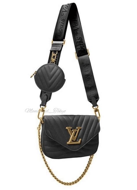 Lv New Wave Multi Pochette Khaki Color Semashow