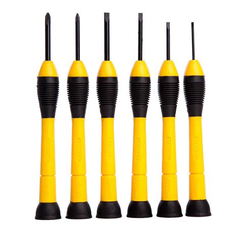 Stanley 0 66 052 Precision Instrument Screwdriver Set 6 Piec