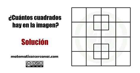 Solucion ¿cuántos Cuadrados Hay Dibujados En La Imagen