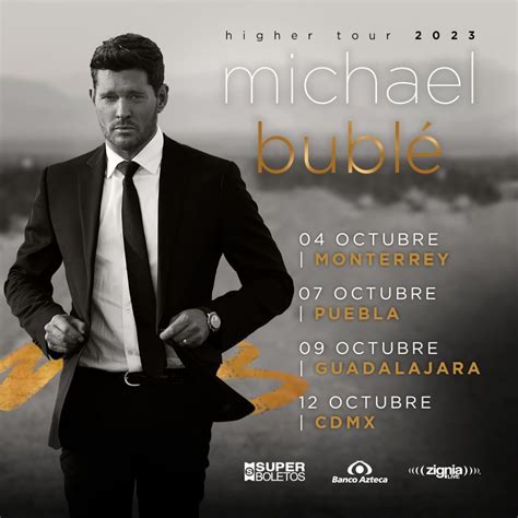 Michael Bubl En M Xico Precio De Los Boletos Para Sus Conciertos