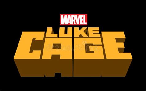 Logo De Luke Cage Imagen De Archivo Editorial Ilustración De Drama