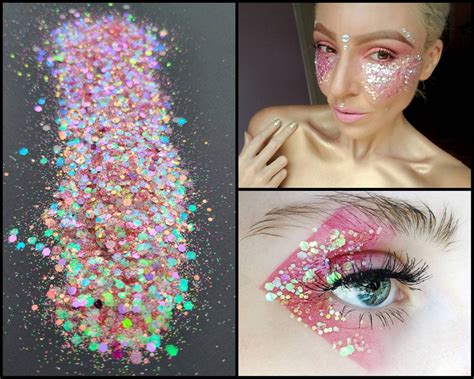 Body Glitter Face Glitter Gel Makeup Hair Eye Rave Etsy