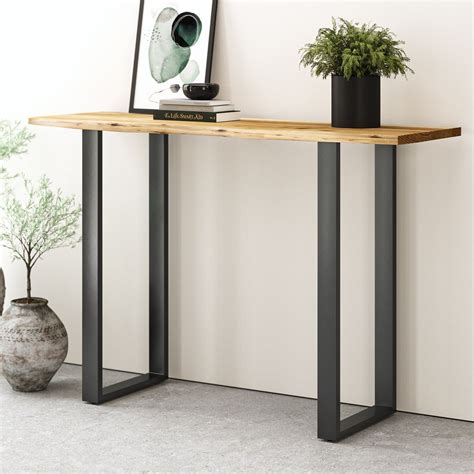 13 Amazing Wood And Metal Console Table For 2023 Storables