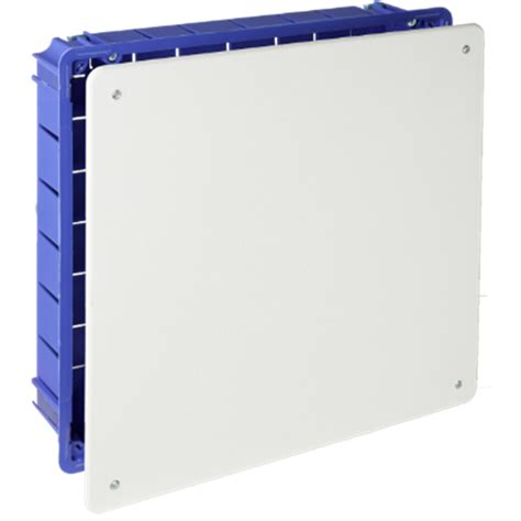 Caja conexion empotrar tabique hueco BLUE 260x260mm garra metálica