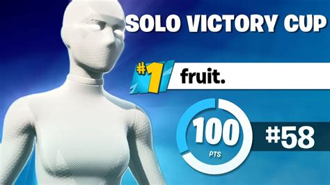 How I Won In The Solo Victory Cash Cup First Earnings Youtube