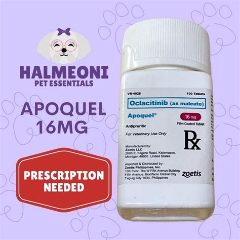 Original Quality APOQUEL 16mg Oclacitinib As Maleate