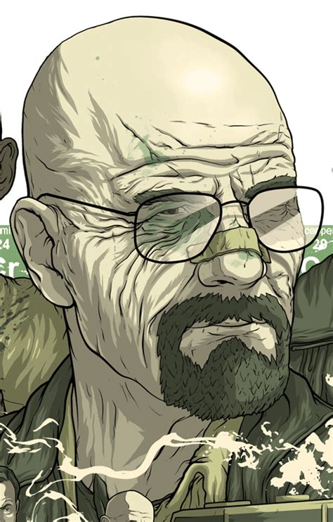 I Am The Danger Breaking Bad Fan Art Illustration On Behance