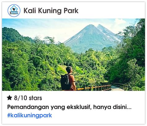 Kali Kuning Park Daya Tarik Fasilitas Rute Jam Buka Dan Harga Tiket