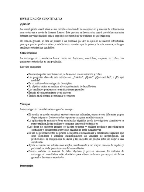 Una Guía Completa Sobre La Investigación Cuantitativa Objetivos