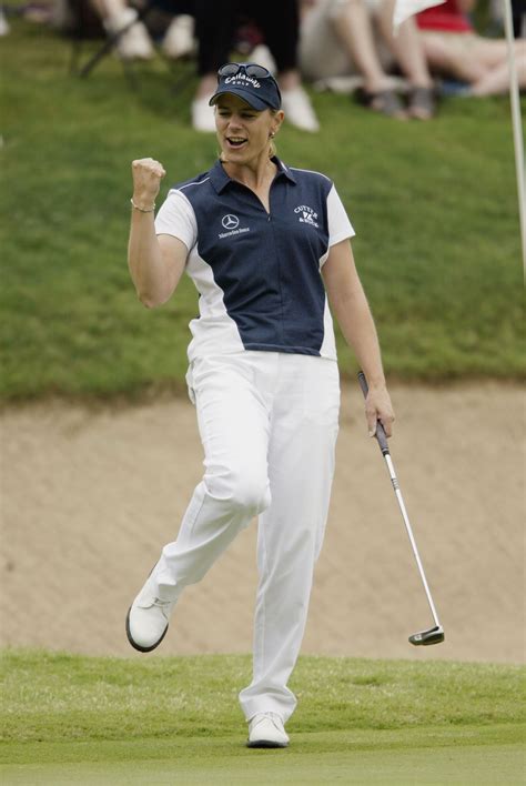 Annika Sorenstam. The one to beat.