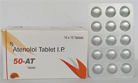 At Atenolol Mg Tablets For Hospital Rs Box Bidu Biotech