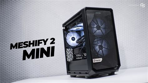 Fractal Design Meshify Mini White Tg Clear Tint B B Np