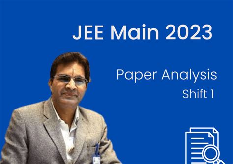 JEE Main 2023 Session 1 Paper Analysis Archives My Exam EduBlog Of