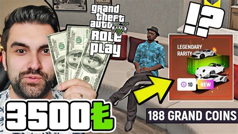 GTA 5 GRAND RP DE 3 500 TL GERÇEK PARA HARCADIM SANDIKTAN BAKIN NE