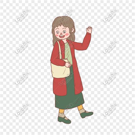 Girl Winter Coat Clipart Tradingbasis