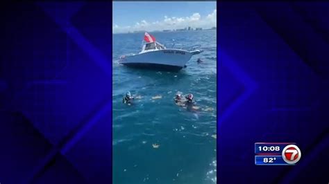 Divers Rescued After Boat Starts To Sink Off Pompano Beach Wsvn 7news