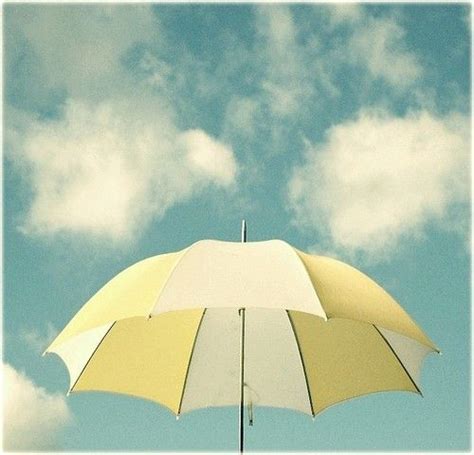 Lemon And Blue Skies Yellow Aesthetic Pastel Yellow Umbrella Pastel