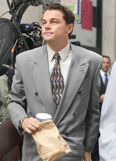 First Photos Of Dapper Leonardo Dicaprio On The Wolf Of Wall Street Set