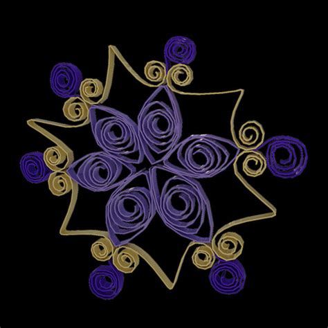 quilling snowflakes grid 03 3d max