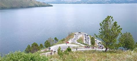 Lake Toba Samosir Island Stock Photo Image Of Vehicle 265528746