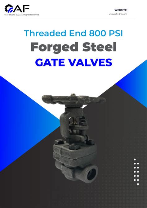 Threaded End Forged Steel Gate Valve Chuan Kok