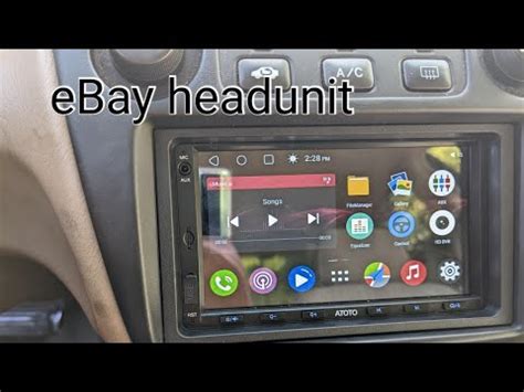 Accord Double Din Radio Install Youtube