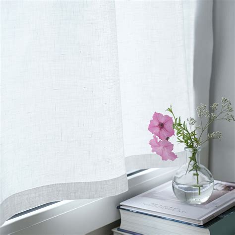 Leinen Schlaufengardinen Transparent Blickdicht Varvara Home