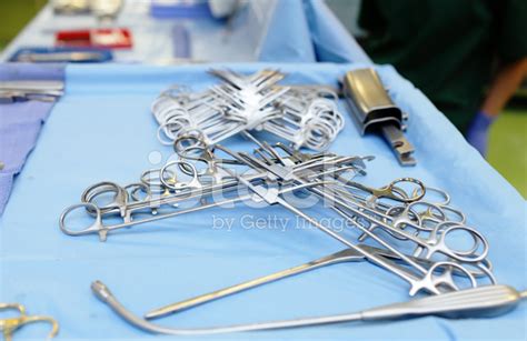 Surgical Instruments In The Operating Room Stock Photo | Royalty-Free ...