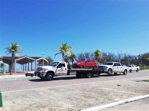 Operativo Grúa En Playa De Miramar