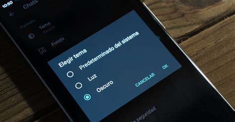 Cómo activar el modo oscuro de WhatsApp