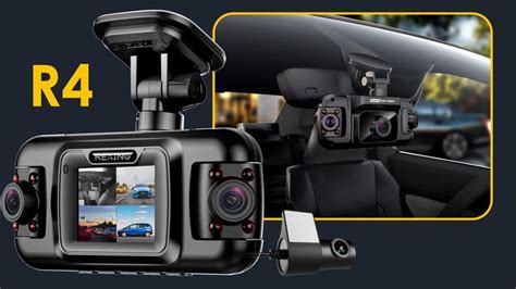 Capture All Sides Of Your Ride With The Rexing R4 4 Channel Dash Cam